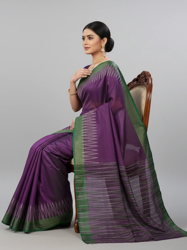 SKU0981 | Indian Soft Bishnupuri Katan Silk Saree | Batik Saree | Premium Quality - Dry Wash Only, Yes
