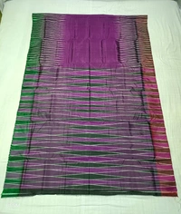 SKU0981 | Indian Soft Bishnupuri Katan Silk Saree | Batik Saree | Premium Quality - Dry Wash Only, Yes