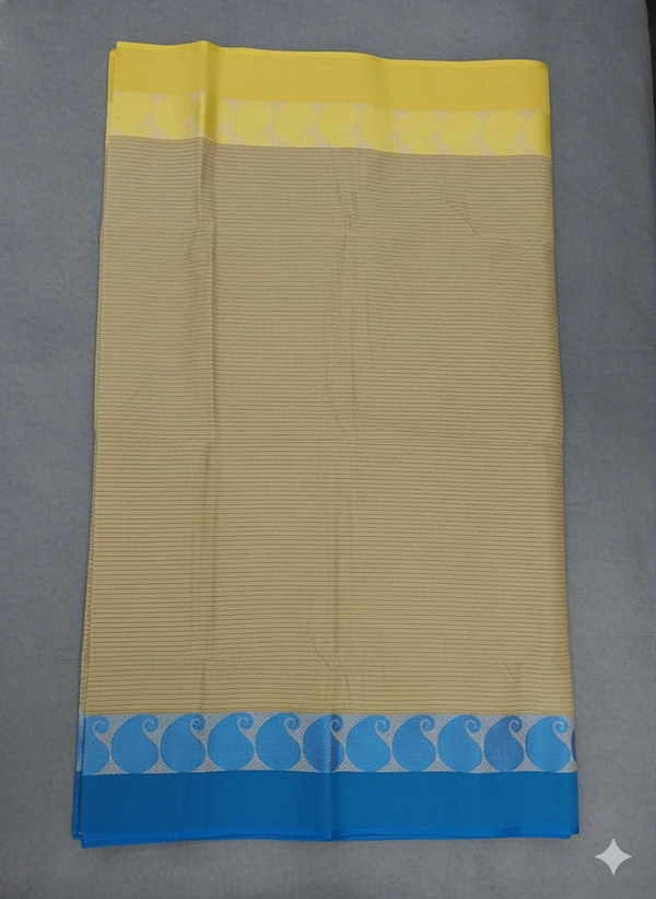 SKU1197 : Pure Khadi Cotton Saree – Handwoven, Lightweight & Breathable Fabric - Hand Wash, No
