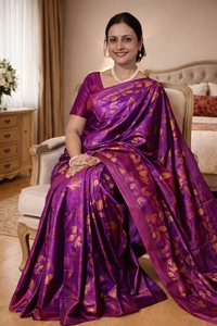 SKU1520 : Semi Silk Jamdani Saree | Traditional Handwoven Elegant Festive & Ethnic Wear