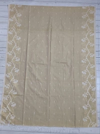 SKU0861 : Pure Khadi Cotton Saree – Handwoven, Lightweight & Breathable Fabric - Hand Wash, Yes