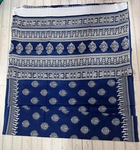 SKU1201 : Mulmul Cotton Saree, Lightweight saree - Hand Wash, No