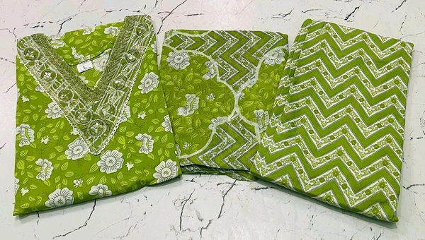 Premium Quality Cotton Kurti Pant Set