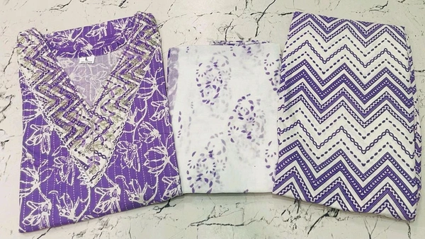 Premium Quality Cotton Kurti Pant Set