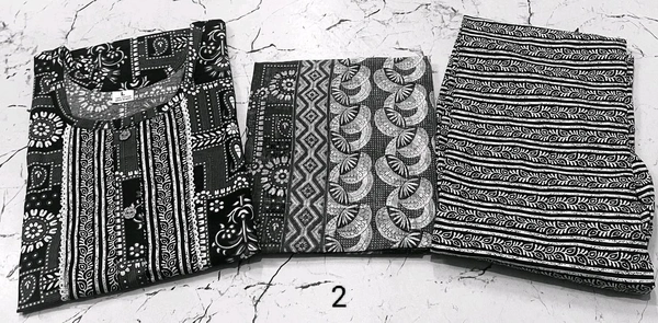 Premium Quality Cotton Kurti Pant Set Specially for Black Lovers