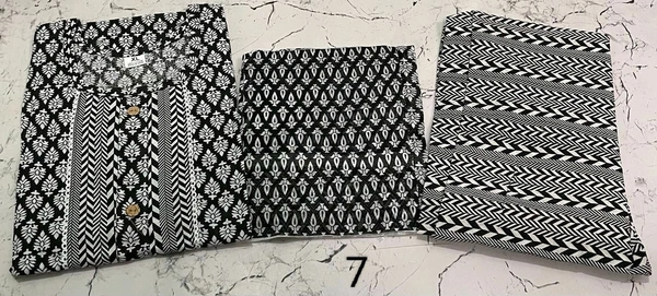 Premium Quality Cotton Kurti Pant Set Specially for Black Lovers