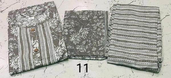 Premium Quality Cotton Kurti Pant Set Specially for Black Lovers