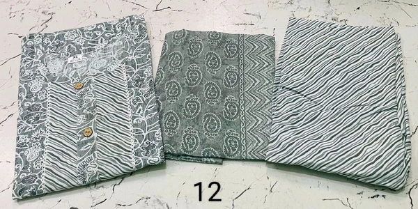 Premium Quality Cotton Kurti Pant Set Specially for Black Lovers