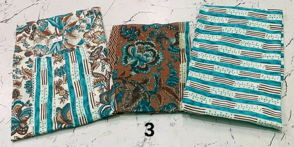 Premium Quality Cotton Kurti Pant Set 🩵