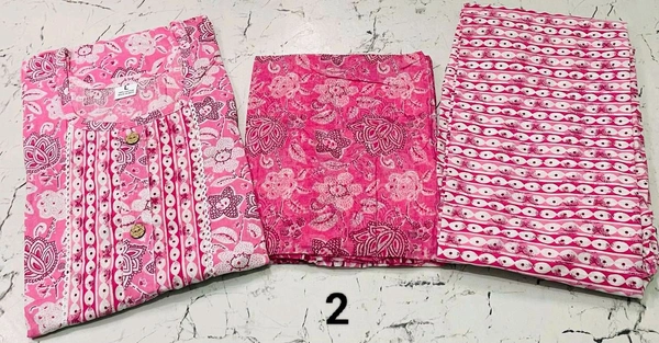 Premium Quality Cotton Kurti Pant Set 🩷❤️