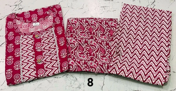 Premium Quality Cotton Kurti Pant Set 🩷❤️