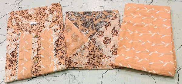 Premium Quality Cotton Kurti Pant Set