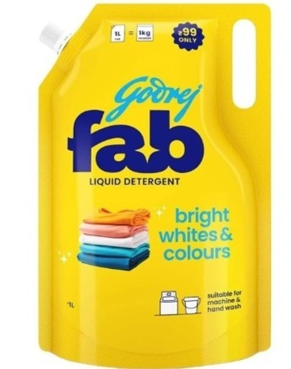 GODREJ FAB LIQUID DETERGENT - 950 ML