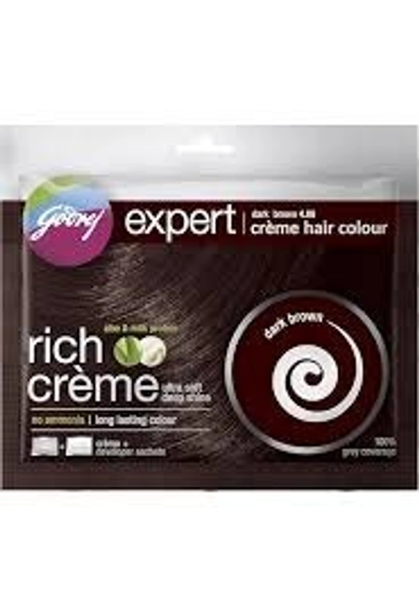 GODREJ RICH CREME BLK BROWN PO - 1 PCS