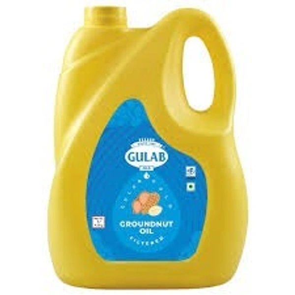 GULAB GROUNDNUT OIL 5LTR - 5 LTR