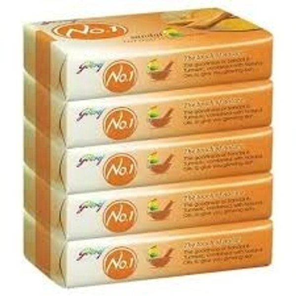 GODREJ NO.1 SANDAL 53g 4+1FREE - 5 PCS