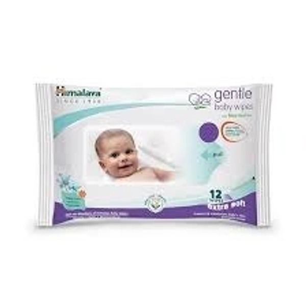 HIMALAYA BABY WIPES 12PIS - 12 PCS