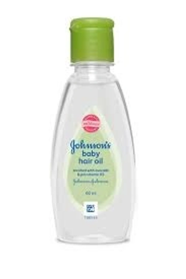 JOHNSONS BABY HAIR OIL 60ML - 1 PCS