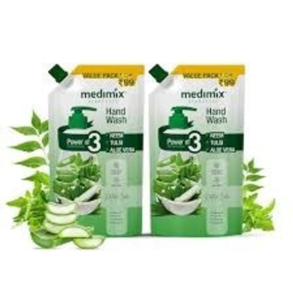 MEDIMIX HAND WASH NEEM TULSI 675ML - 1 PCS