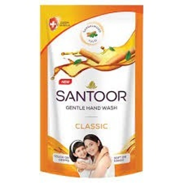 SANTOOR ORG 100GM+180ML H.WASH - 1 PCS