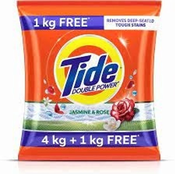 TIDE DETERGENT POWDER J&R 4KG+1KG - 1 BAG
