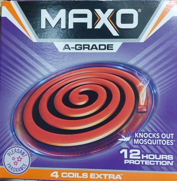 MAXO A-GRADE MOSQUITOES COILS - 10 +4 Units