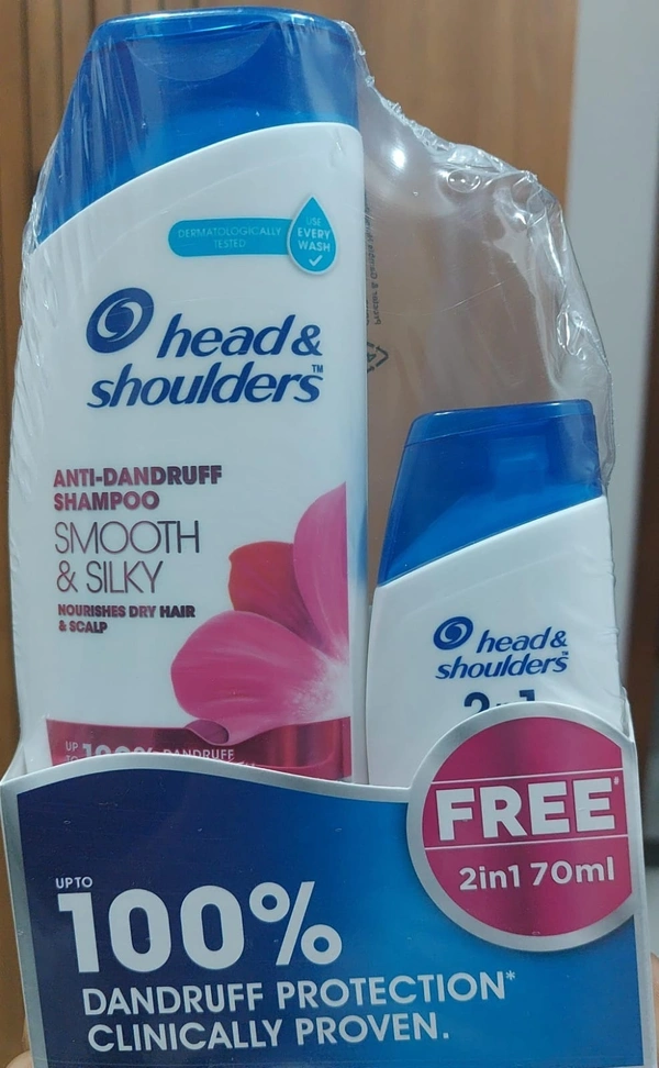 HEAD & SHOULDERS ANTI-DANDRUFF SHAMPOO - 340 ML + 70 ML FREE