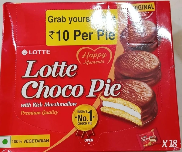 LOTTE CHOCO PIE - 18 PCS