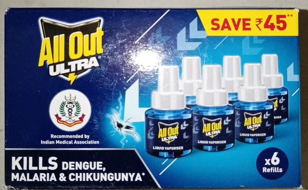 ALL OUT ULTRA REFILL - 270 ML