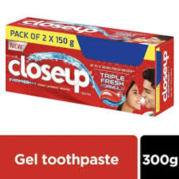 CLOSEUP TOOTHPASTE RED HOT 150gX2N - 1 pcs