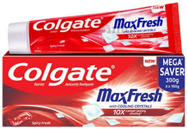COLGATE MAX FRESH RED 150+150GM - 1 pcs