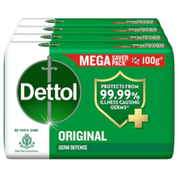DETTOL ORIGINAL SOAP 100 X 4N - 4 PCS