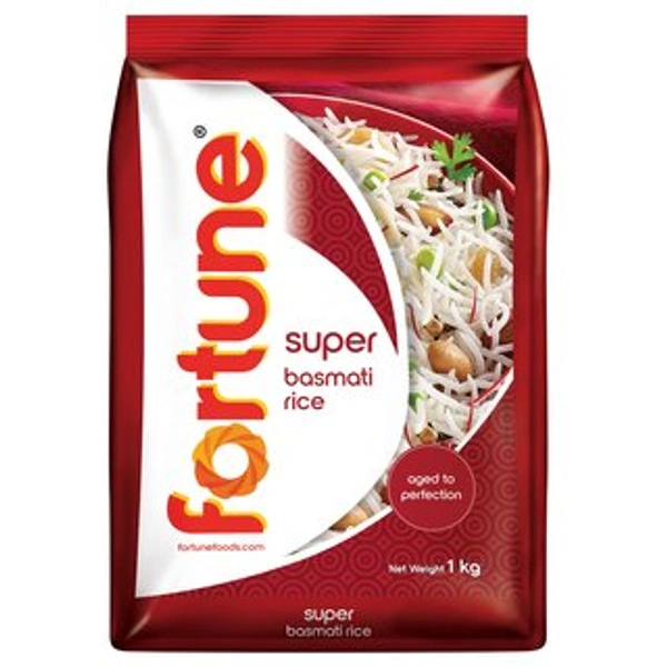 fortune FORTUNE SUPER BASMATI RICE 1KG - 1 Kg