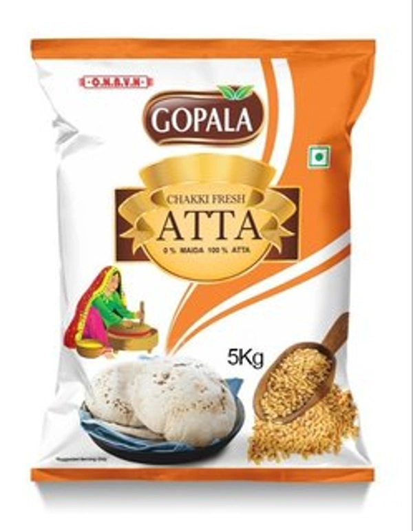 GOPAL WHEAT FLOUR (ATTA) 5 KG - 5 Kg