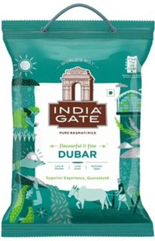 india gate INDIA GATE BASMATI RICE DUBAR 1KG - 1 Kg