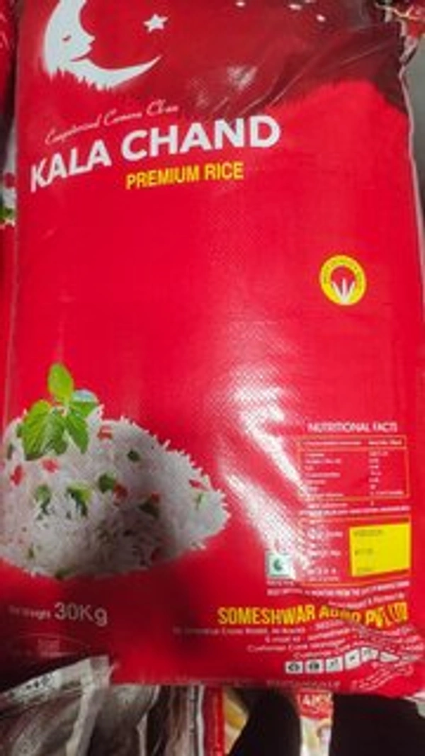 KALACHAND KALA CHAND KOLAM RICE 30KG - 1 Kg