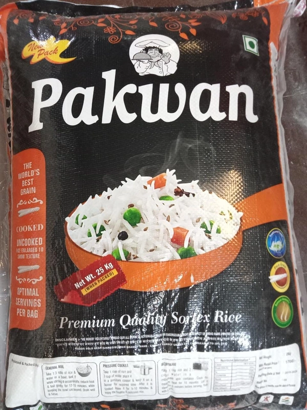 JEERASAR PAKWAN RICE NEW   - 30 Kg
