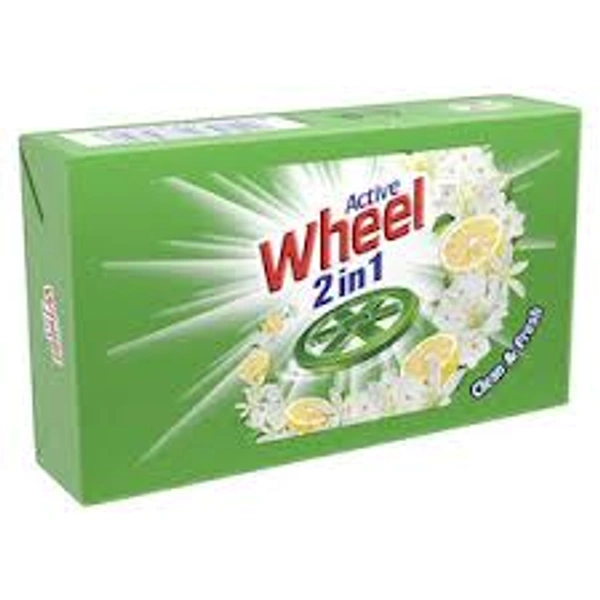SARAS WHEEL DETERGENT BAR 210GM - 1 PCS