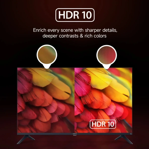 XIAOMI FX Series 138.68 cm (55 inch) Ultra HD (4K) LED Smart Fire TV with Alexa built-in | HDR 10 | 32 GB Storage | 30W Dolby Audio | Premium Metal Bezel-less Design | Film-maker Mode | 120 Hz Game Booster | Mi TV - FX Series