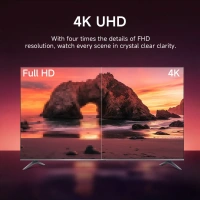 XIAOMI F Pro 138 cm (55 inch) QLED Ultra HD (4K) Smart Fire TV with 34W Box Speakers | Dolby Surround Sound| 32GB Storage | Filmmaker Mode| Alexa | Mi TV - F Pro