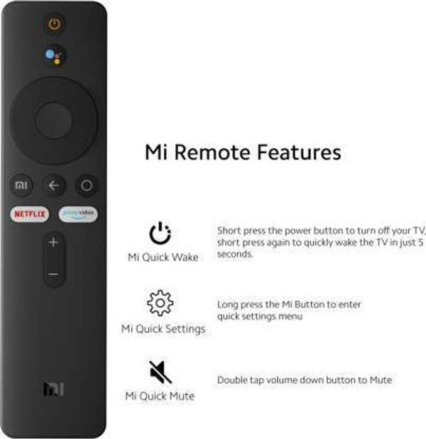 XIAOMI Mi 138.8 cm (55 Inches) 4K Ultra HD Android Smart LED TV 4X - Q1