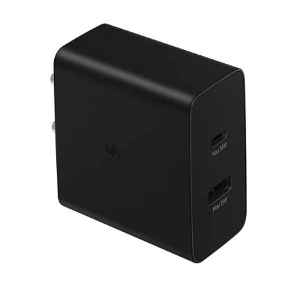  Samsung Original 35W Power Adapter Duo for Tablets, Black