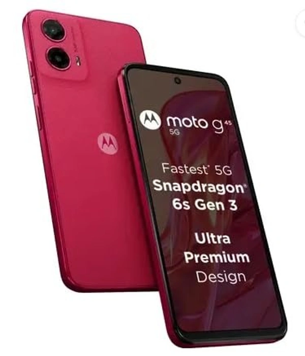 Motorola g45 5G (Viva Magenta, 128 GB)  (8 GB RAM)
