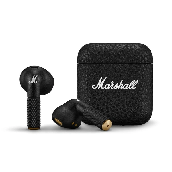  Marshall Minor Iv Wireless in Ear Earbuds with 30+ Hours of Playtime, Water-Resistant, Wireless Charging
