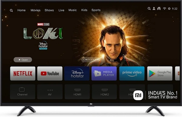 Mi TV 4X 43inch 4K UHD android smart TV with voice command