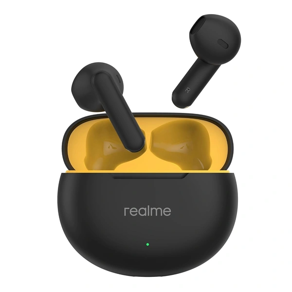 realme Buds N1 True Wireless in-Ear Earbuds with 46dB Hybrid ANC, 360° Spatial Audio, 12.4mm Dynamic Bass Driver, Upto 40Hrs Battery and Fast Charging