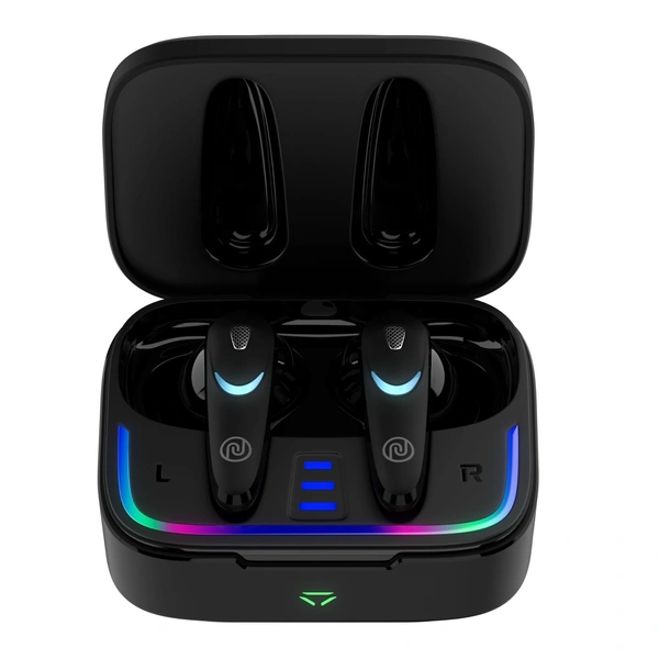 Noise Newly Launched Buds Combat X in Ear Truly Wireless Gaming Earbuds with 40Ms Low Latency, 60H of Playtime, Spatial Audio, RGB Lights,Instacharge(10 Min=180 Min),10Mm Driver,Bt V5.3