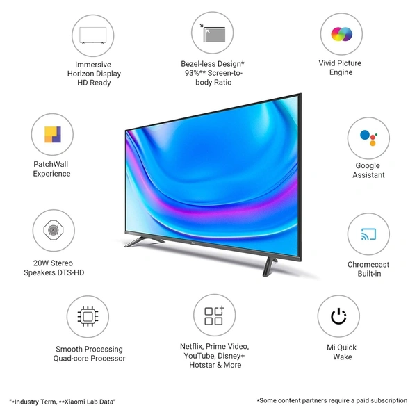 XIAOMI Mi TV 4A horizon edition 32 inch bezel less - L32M6-EI