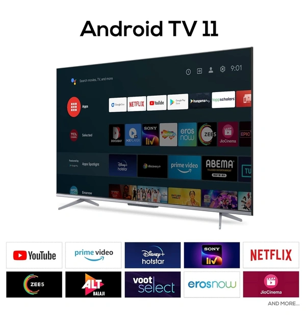iFFALCON iffalcon by TCL 43" android tv 4k bezel less(k72) metal body - 43K72