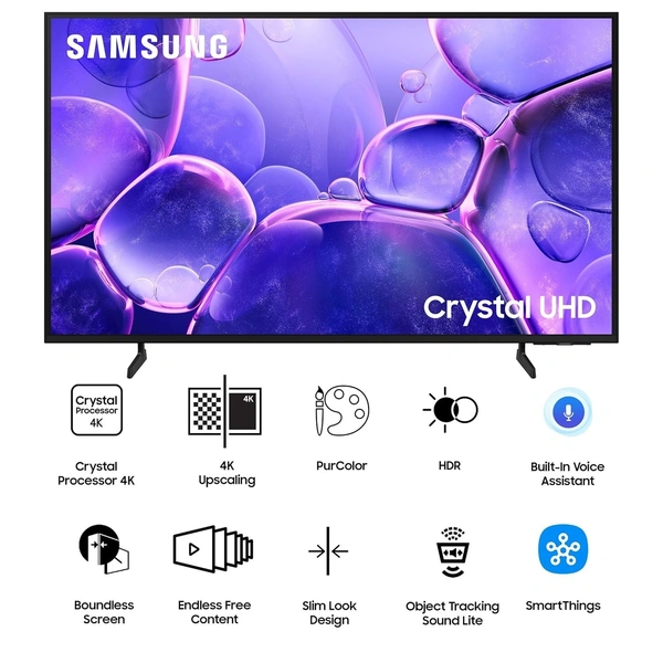 Samsung 43 inches Crystal 4K Vista Pro Ultra HD Smart LED TV UA43UE86AFULXL - UA43UE86AFULXL